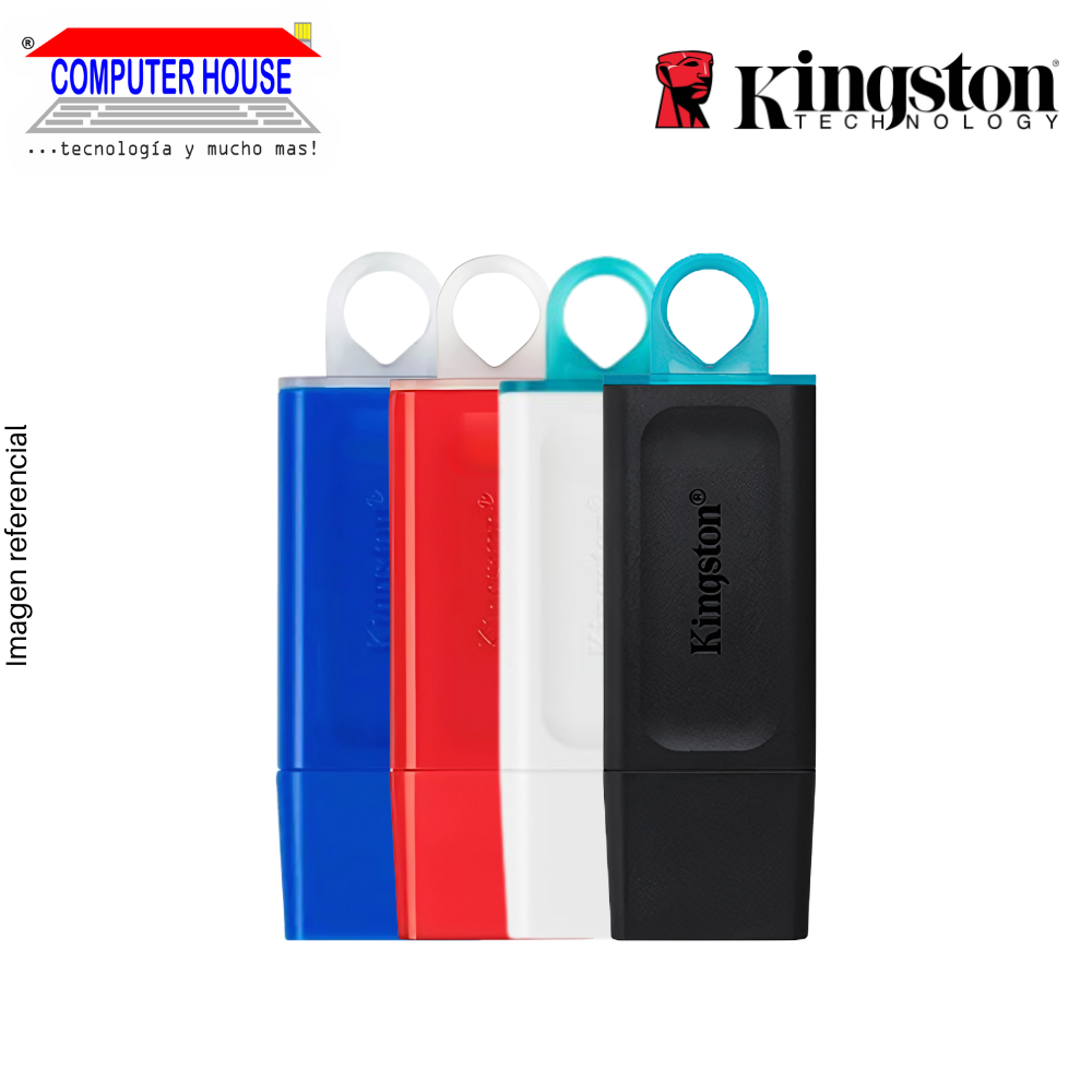 KINGSTON USB Flash Drive 64GB, DTX Exodia, USB-A 3.2, Colors. 