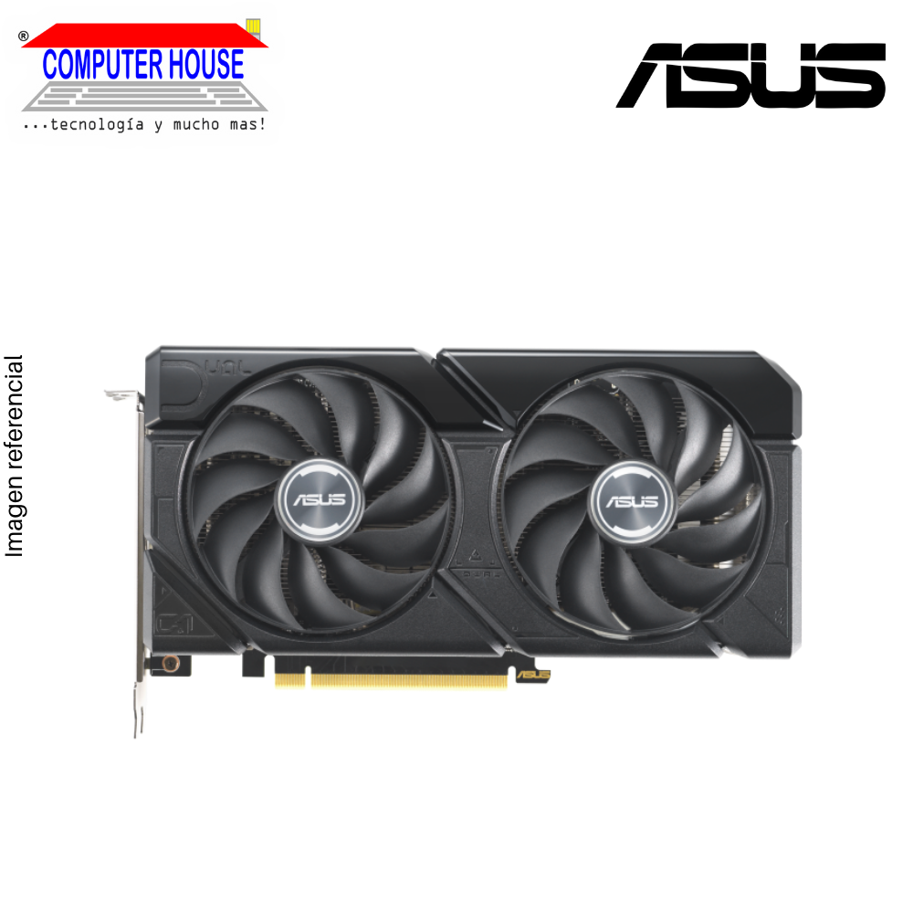 Tarjeta de Video ASUS RTX4060 8GB, GDDR6, EVO OC, Nvidia GeForce, 3xDisplayPort/1xHDMI, 128-Bits.