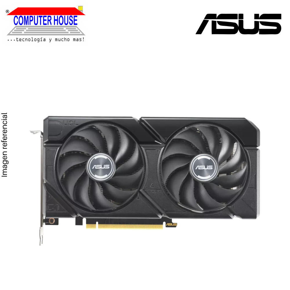 Tarjeta de Video ASUS RTX4060Ti 16G, GDDR6, Dual, Nvidia GeForce, 3xDisplayPort/1xHDMI, 128-Bits.