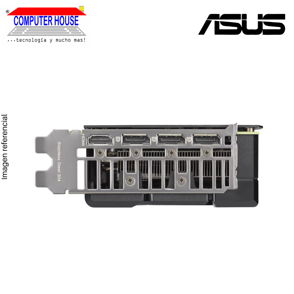 Tarjeta de Video ASUS RTX4060Ti 8GB, GDDR6, Dual O8G-EVO, Nvidia GeForce, 3xDisplayPort/1xHDMI, 128-Bits.