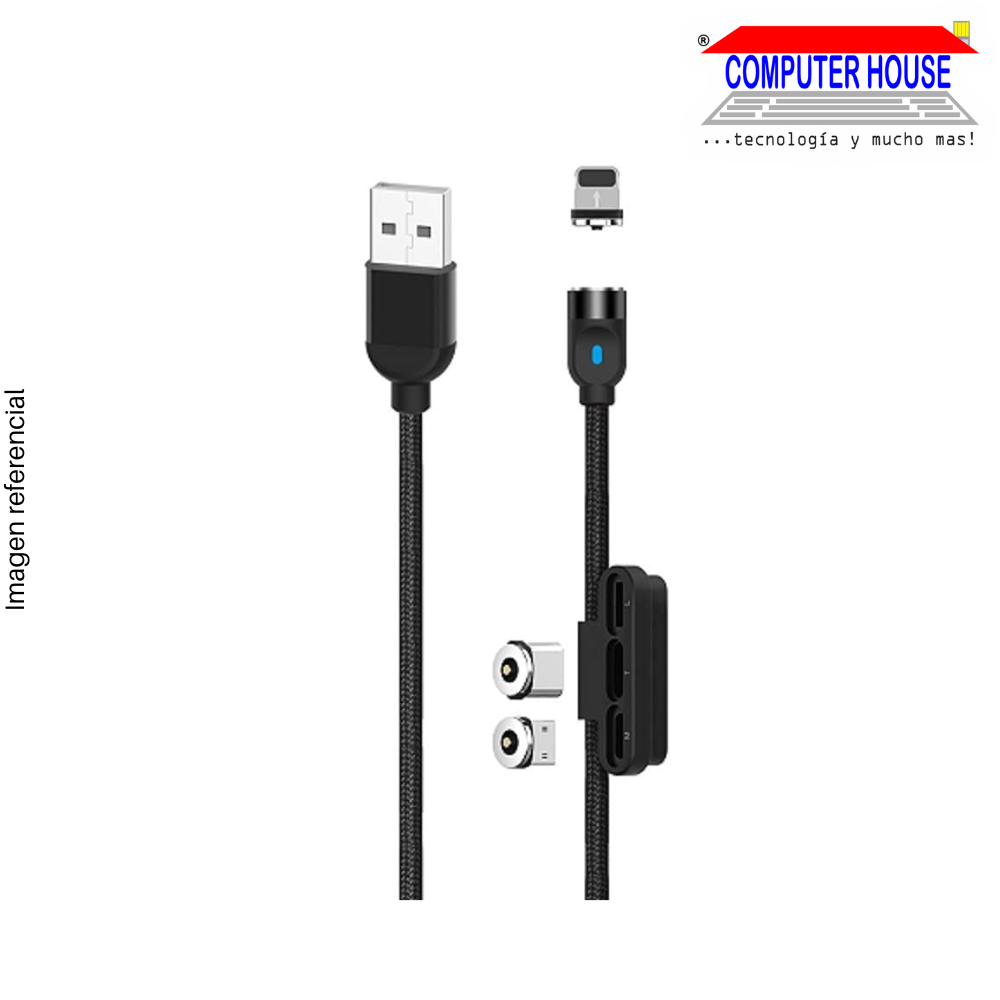LDNIO CABLE | magnetic | USB to Lightning Fast Charging | 1m 15w (NB128) 