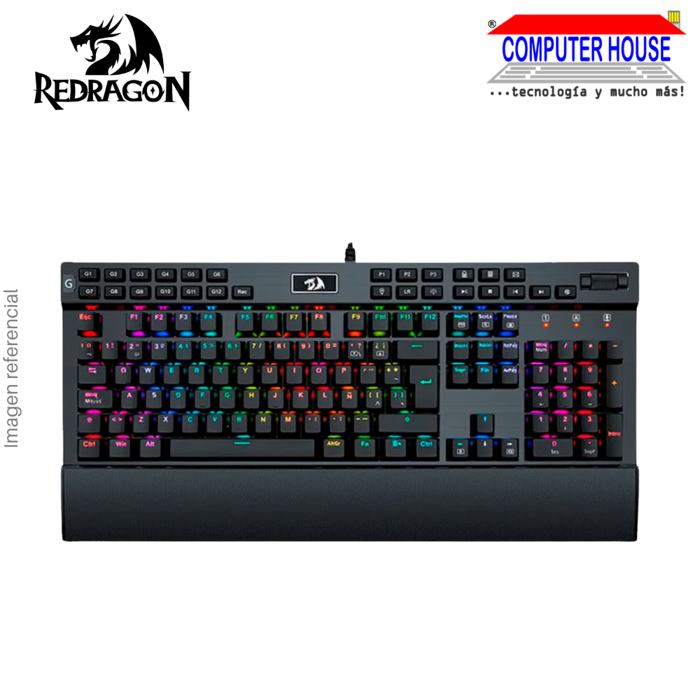 Teclado Mecánico REDRAGON K550 Yama, Switch Purple, 100%, Iluminación RGB, Alámbrico USB.