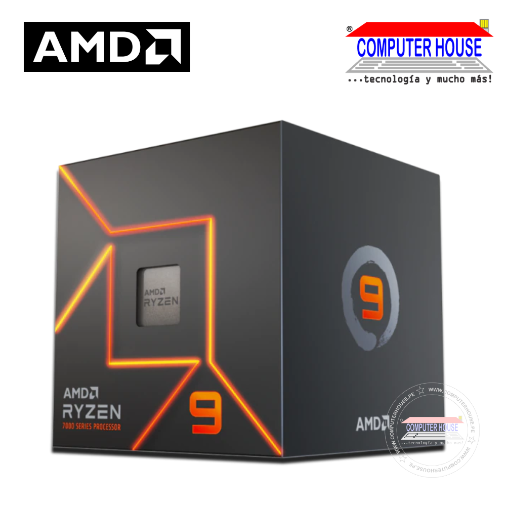 Procesador AMD Ryzen™9 7900  3.7GHZ / 5.4GHZ  (con cooler y graficos)