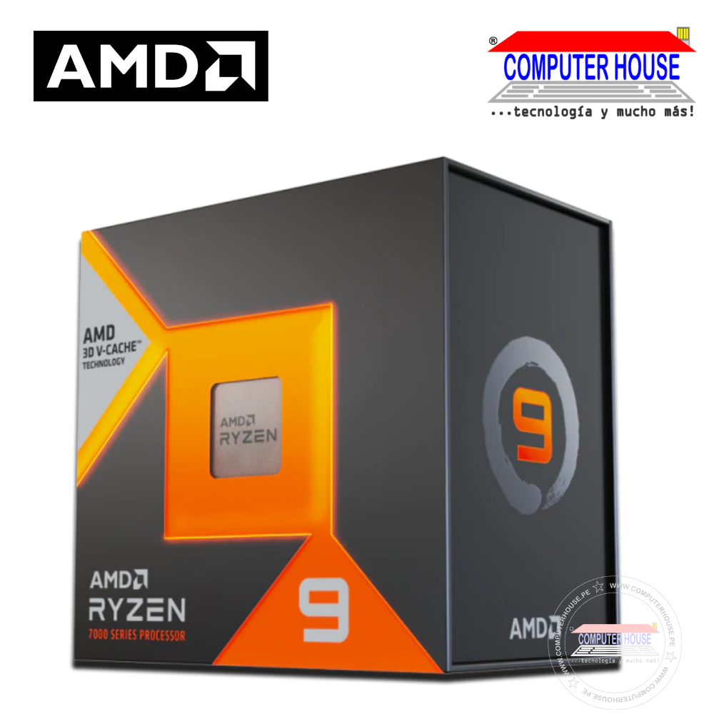 Procesador AMD Ryzen™9 7900X3D  4.4/ 5.6GHZ, 128MB L3, 12-Cores