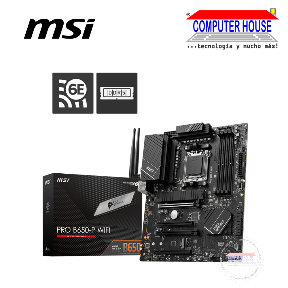 Motherboard MSI PRO B650-P WIFI, Socket AM5, DDR5