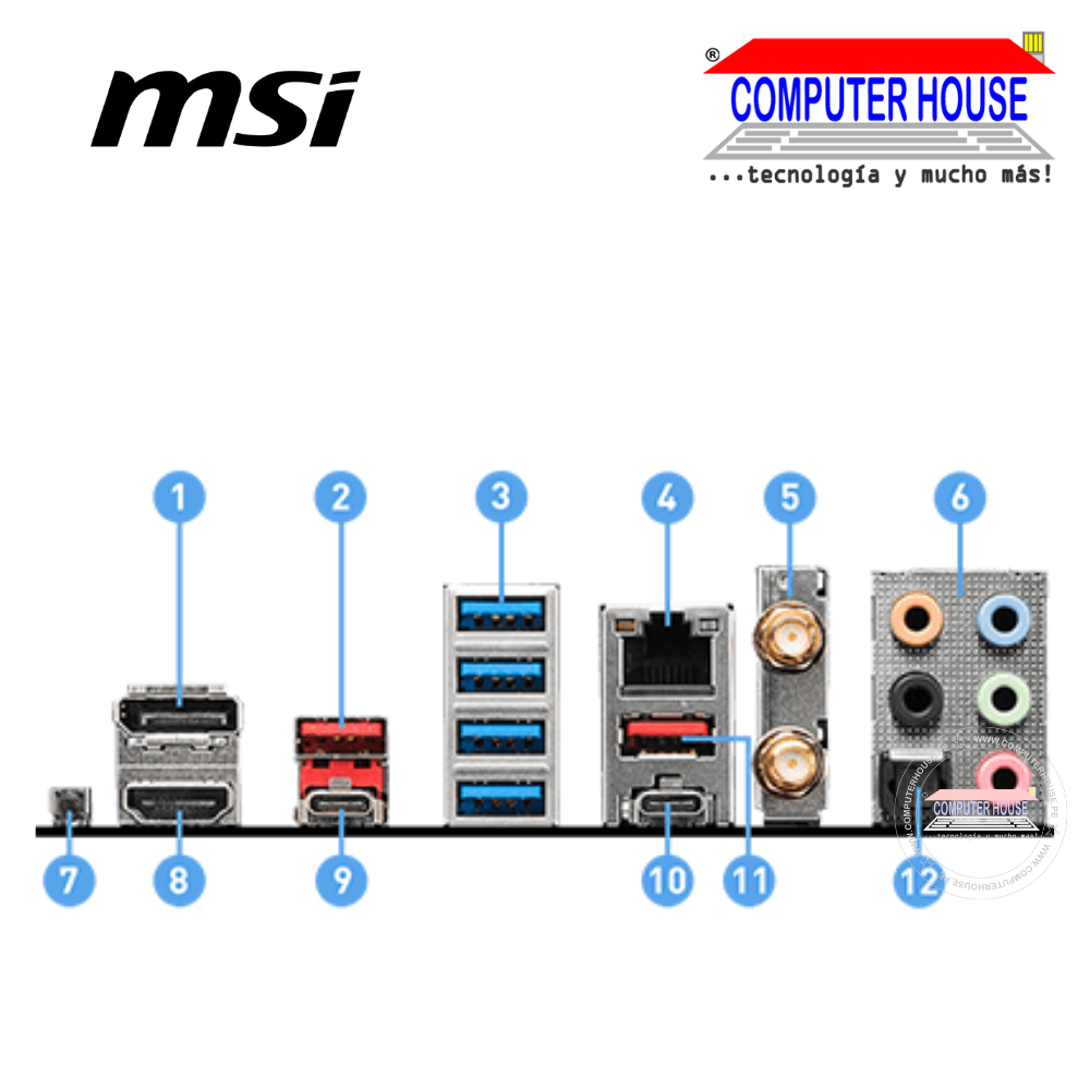 Motherboard MSI PRO X670-P WIFI, Socket AM5, DDR5.