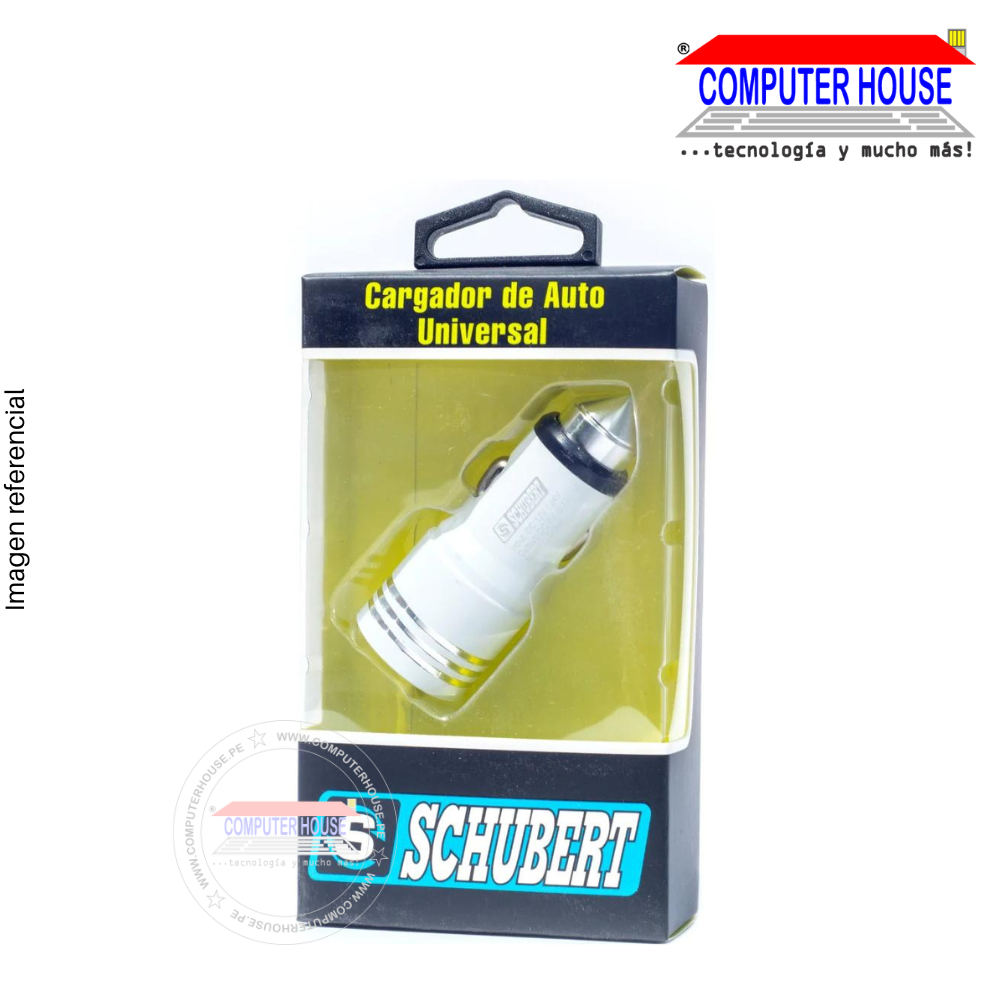 Universal car charger 31A1A with 2 USB 3.1A connection
