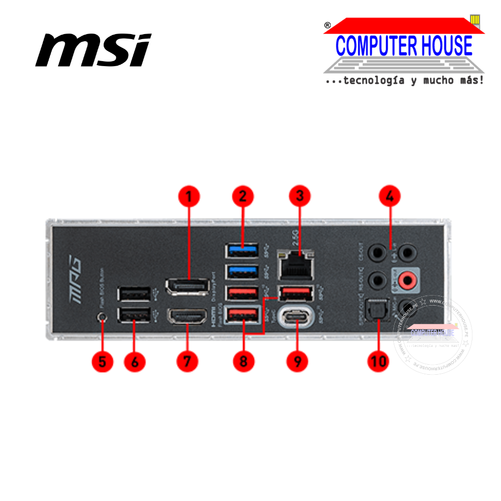MotherBoard MSI Z590 MPG GAMING PLUS, DDR4 , Socket LGA 1200