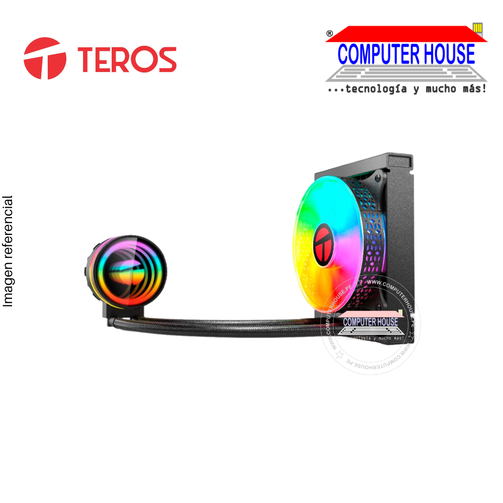 TEROS TE-8163N Liquid Cooling, 1 Fan, 120mm Liquid Cooling System.