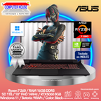ASUS Tuf Dash FA617NT Laptop, Ryzen 7-7735HS, 32GB DDR5 RAM, 1TB SSD, RX7600S 8GB Video, 16" FHD 165Hz, English Keyboard, Windows 11.