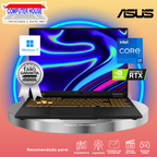 Laptop ASUS Tuf Gaming F16, Core i7-14650HX, RAM 16GB DDR5, SSD 512GB, Nvidia GeForce RTX5060 8GB, 16" WUXGA 144Hz, Windows 11.