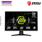 Monitor Gamer MSI 24" MAG 244F FHD 1920 x 1080, IPS, 200Hz, 1xHDMI, 1xDisplayPort.