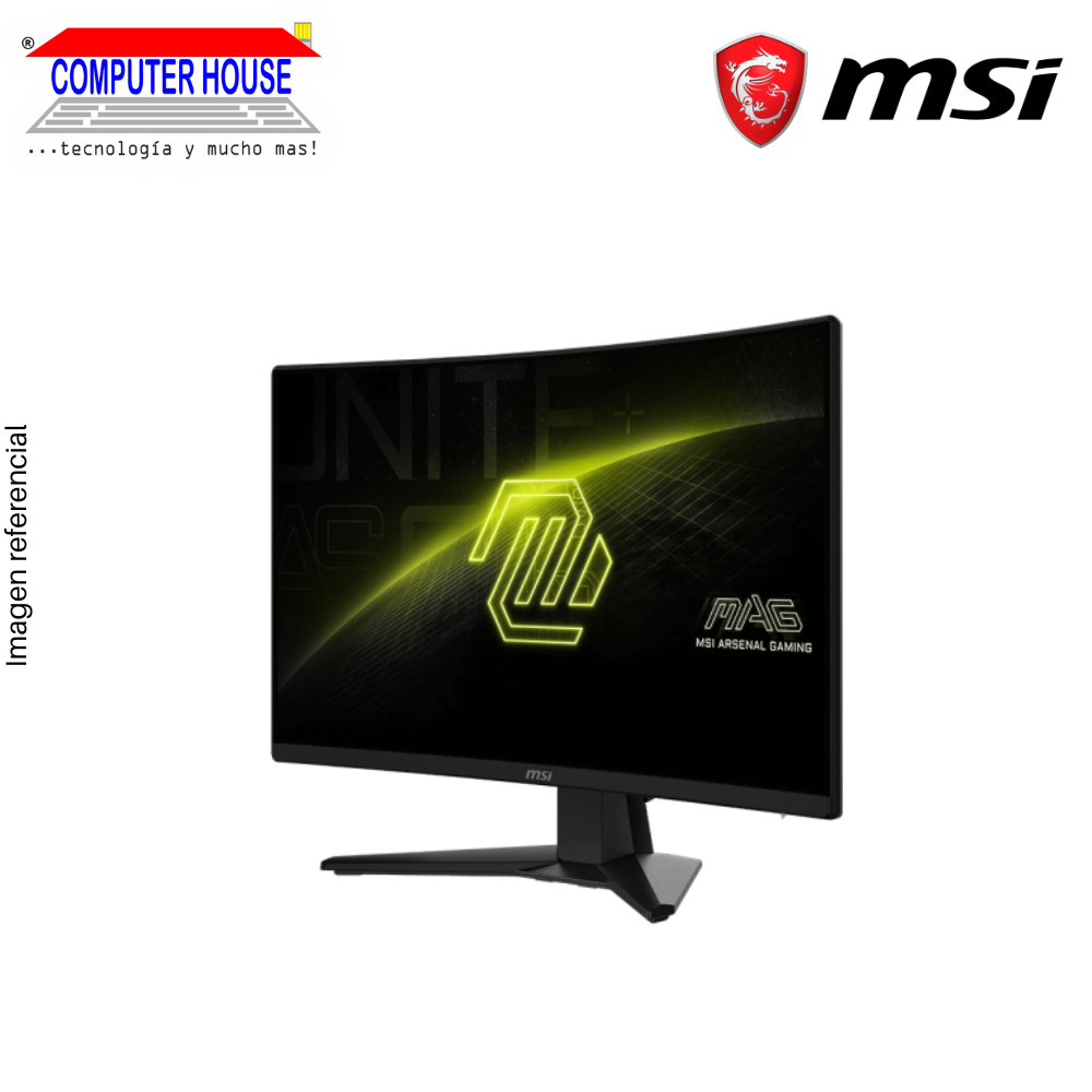MSI MAG 23.6" 242CL FHD Monitor, VA, 180Hz, 1ms, HDMI, DisplayPort, CURVED.