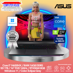 ASUS Tuf Gaming Laptop, Core i7-14650HX, 32GB RAM, 1TB SSD, RTX5060 8GB Video, 16" FHD 165Hz, English Keyboard, Windows 11.