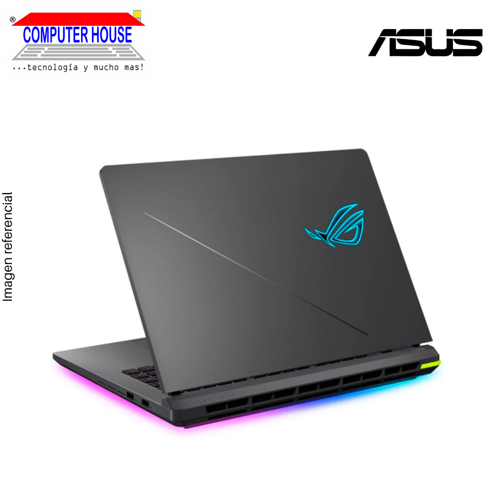 ASUS Rog Strix Scar 16 Laptop, Core Ultra 9-275HX, 32GB DDR5 RAM, 2TB SSD, RTX5080 16GB Video, 16" FHD 240Hz, English Keyboard, Windows 11.