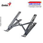 Soporte para laptop Genius G-Stand M250, aluminio, hasta 17", 7 niveles de inclinación,  plegable.