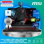 MSI Katana GF66 Laptop, Core I7-12650H, RAM 16GB, SSD 512GB, RTX3060 6GB, 15.6″ FHD 144HZ, English Keyboard, Windows 11