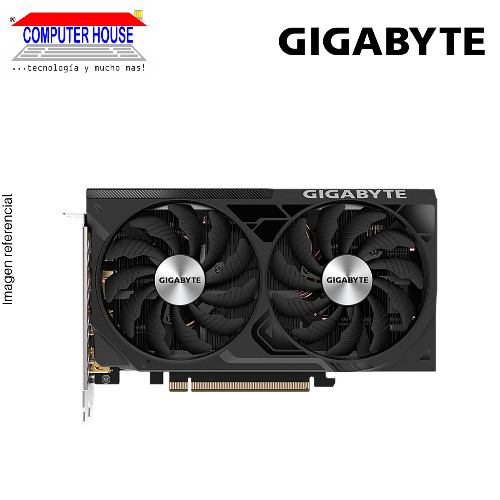 Tarjeta de Video GIGABYTE RTX4060Ti 8G, GDDR6, Windforce OC, Nvidia GeForce, 2xDisplayPort/2xHDMI, 128-Bits.