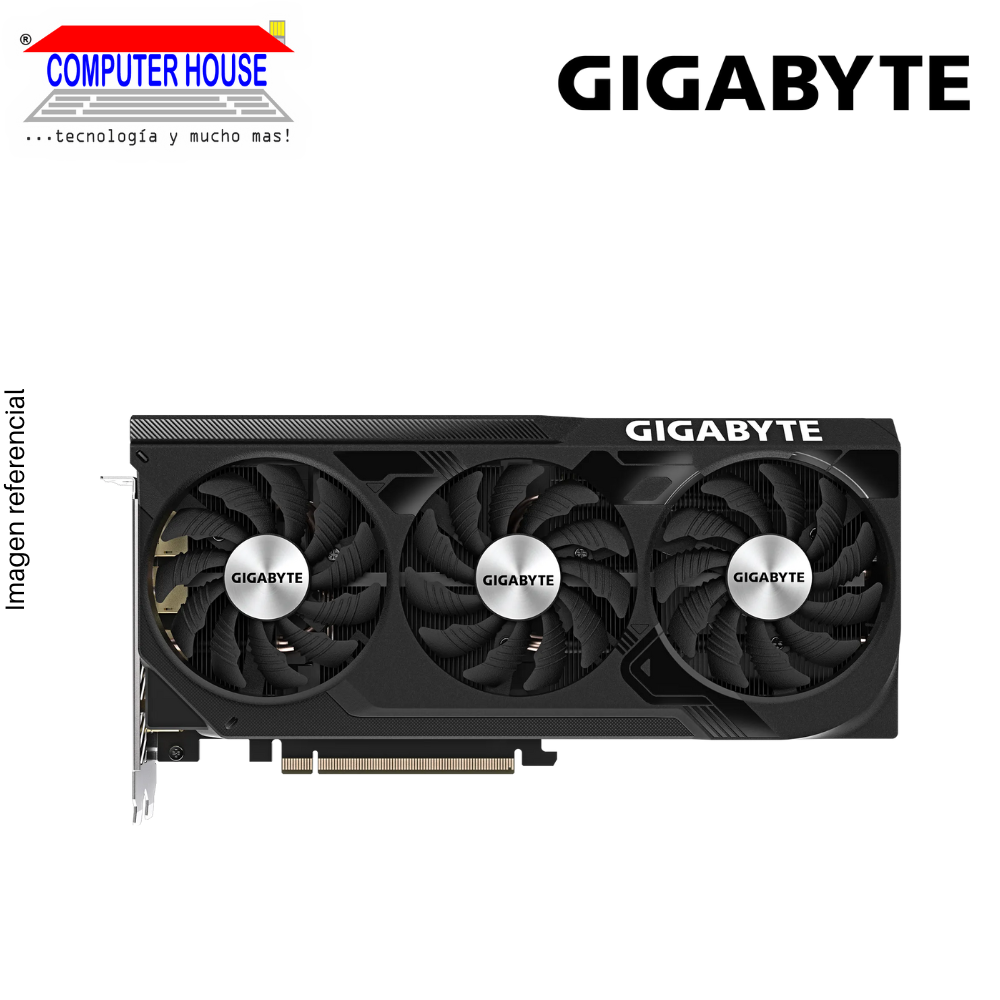 Tarjeta de Video GIGABYTE RTX4070 12G, GDDR6, Windforce OC V2, Nvidia GeForce, 3xDisplayPort/1xHDMI, 192-Bits.