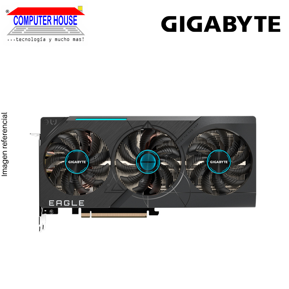 Tarjeta de Video GIGABYTE RTX4070 12G, GDDR6X, Super Eagle OC, Nvidia GeForce, 3xDisplayPort/1xHDMI, 192-Bits.