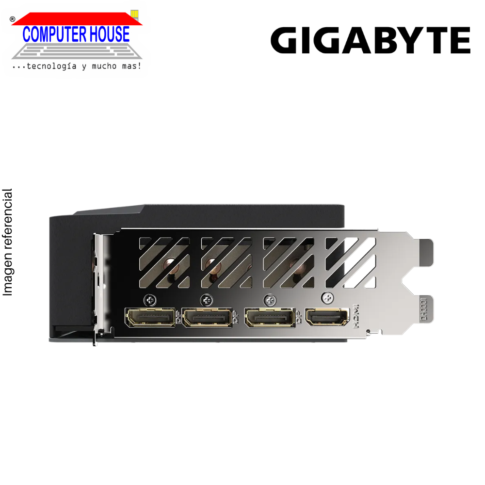 Tarjeta de Video GIGABYTE RTX4070Ti 16G, GDDR6X, Super Eagle, Nvidia GeForce, 3xDisplayPort/1xHDMI, 256-Bits.