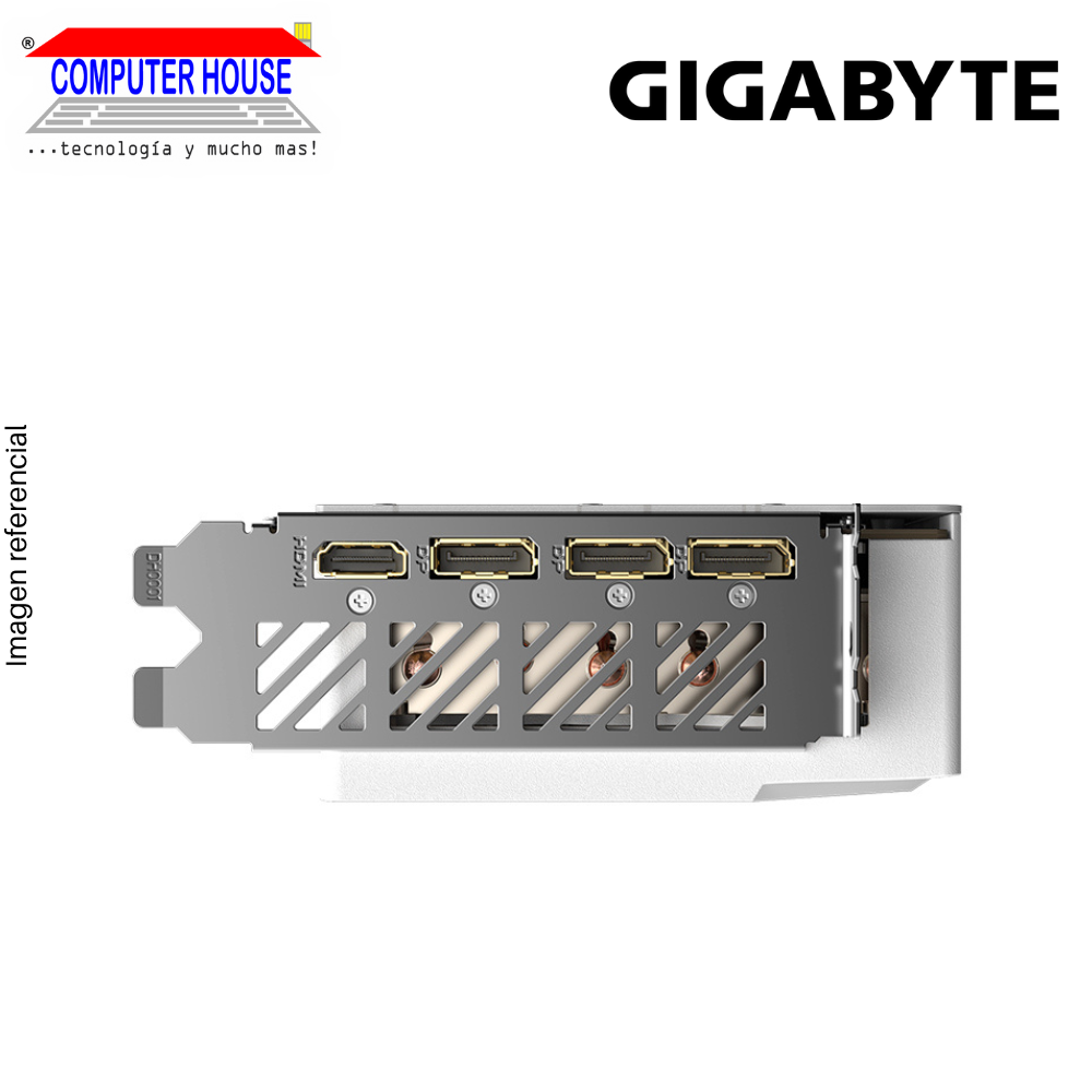 Tarjeta de Video GIGABYTE RTX4070Ti 16G, GDDR6X, Super Eagle OC ICE, Nvidia GeForce, 3xDisplayPort/1xHDMI, 256-Bits.