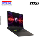 MSI Vector HXA14VHG Laptop, Core i9-14900HX, 32GB DDR5 RAM, 1TB SSD, RTX4080 12GB, 16″ QHD 240Hz, English Keyboard, Windows 11.