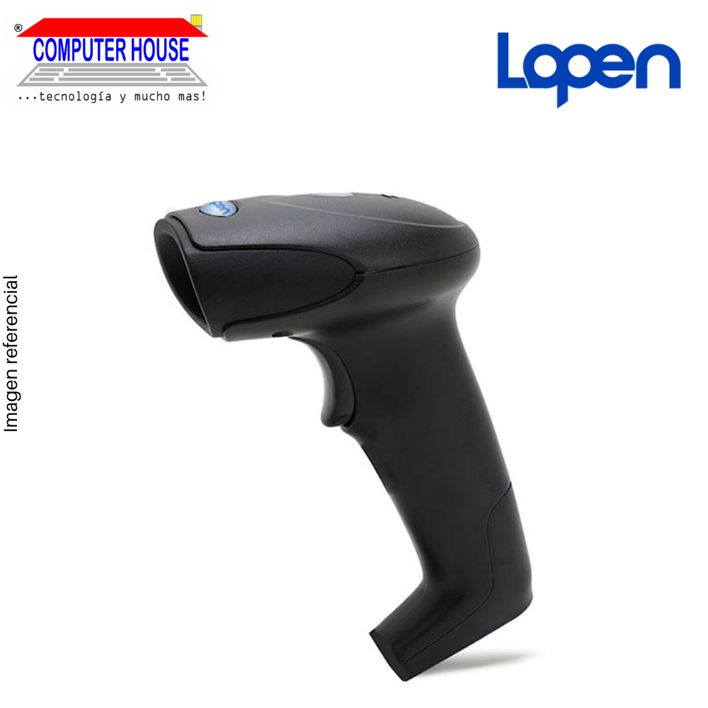 Lector de Código de Barras LOPEN LN-AW-6900UWB, USB/Wi-Fi/Bluetooth.