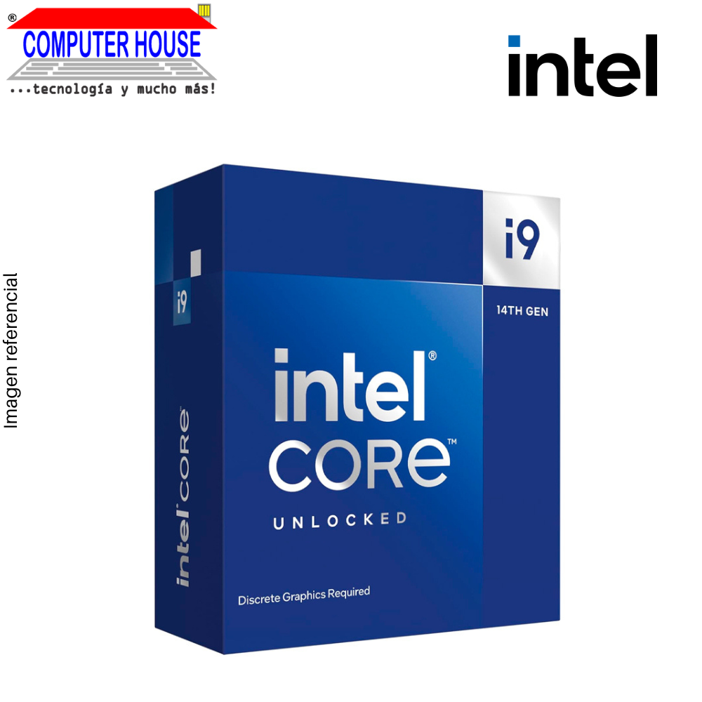Procesador INTEL Core i9-14900KF (3.20GHz – 6.00GHz turbo, 36MB de caché, 24 núcleos), LGA1700.