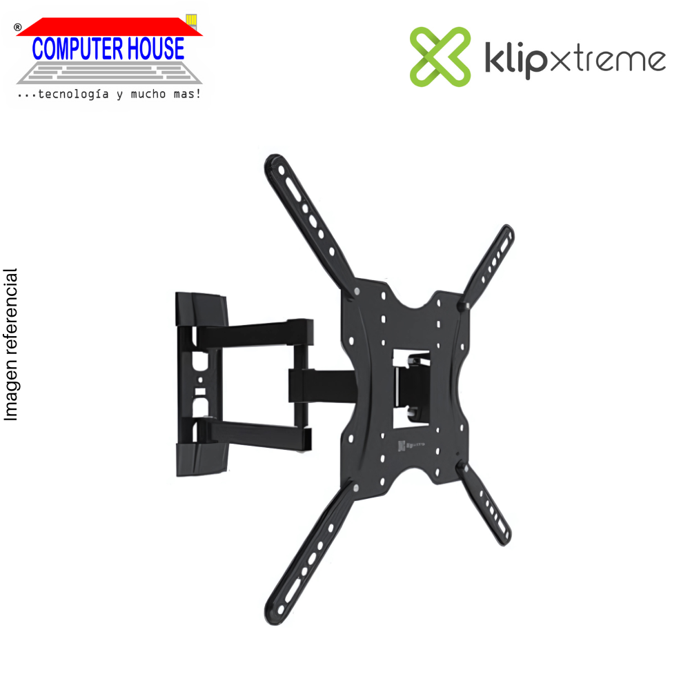 Rack para Televisión Klip Xtreme KTM-876, Retráctil, Tamaños 32-60