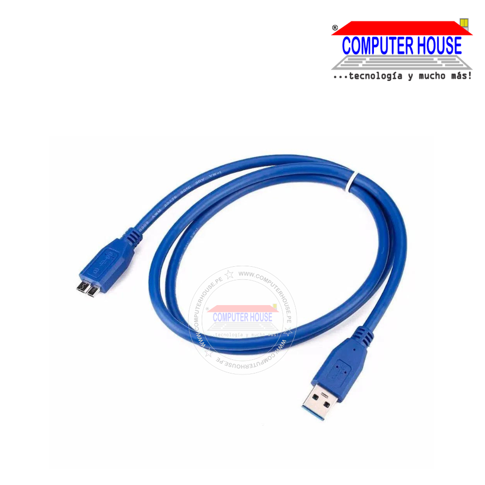 External Hard Drive Cable, 3.0, 60cm, blue.