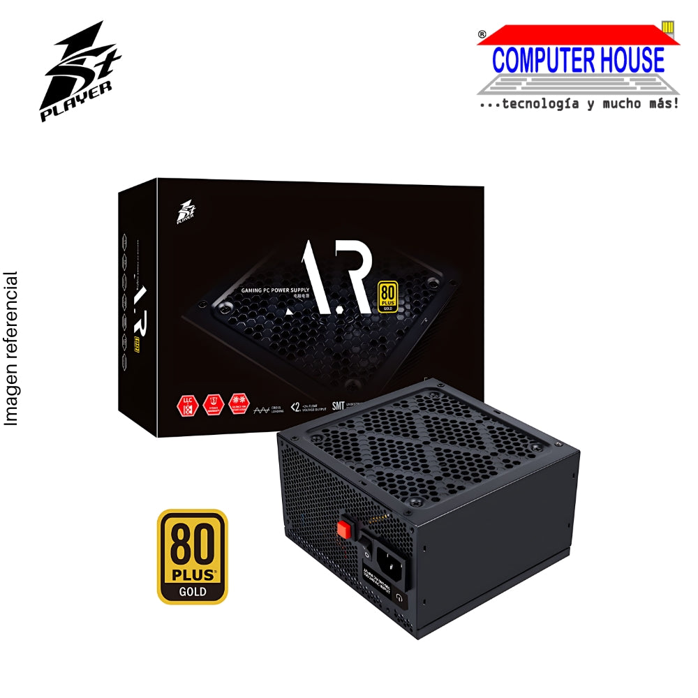 Certified Power Supply 1St Player 750W, 80+ Gold, Armor (PS-750AR) 