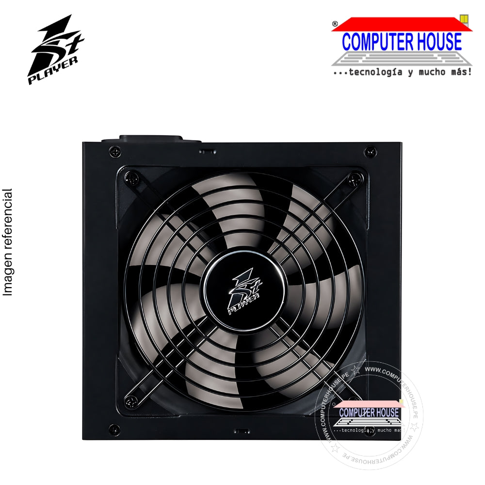 Fuente de Poder Certificada 1St Player 600W 80+ Bronze, DK6.0 (PS-600AX)