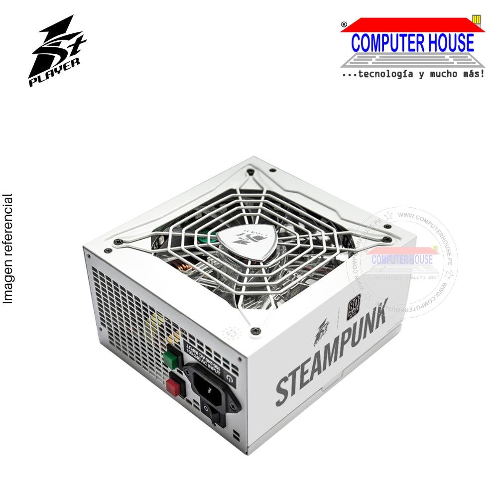 1St Player Certified Power Supply 750W, 80+ Silver, Steampunk (PS-750AX) 