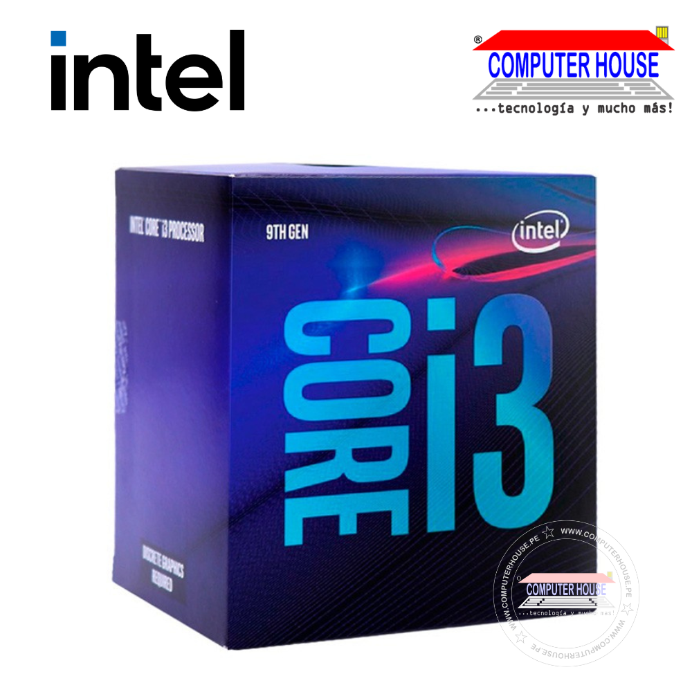 INTEL® Core™ i3-9100F Processor, 6MB, LGA1151 