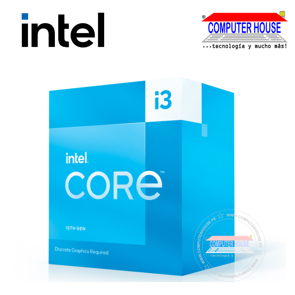 Procesador Intel Core i3-13100F 3.40/4.50GHz 12MB SmartCache LGA1700, 58W, Intel 7(10nm)
