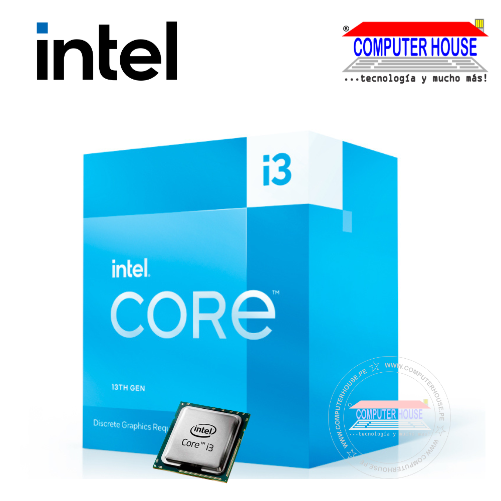Intel Core i3-13100 3.40/4.50GHz 12MB SmartCache LGA1700 Processor, 60W, Intel 7(10nm) 