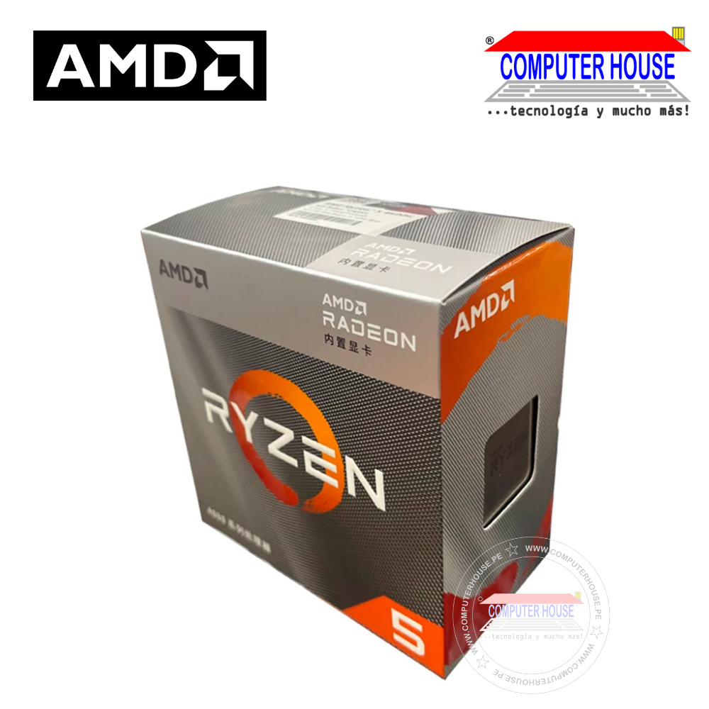 Procesador AMD Ryzen 5 4600G, 3.70 / 4.20GHz, 8MB L3, 6 Core, AM4.