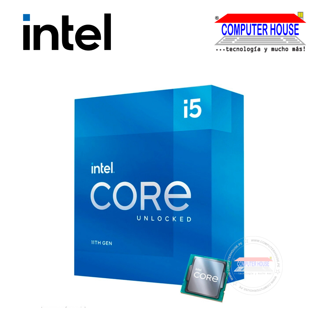 Intel Core i5-11600K 3.90/4.90 GHz processor, 12 MB L3 Cache, LGA1200, 125W, 14 nm. 