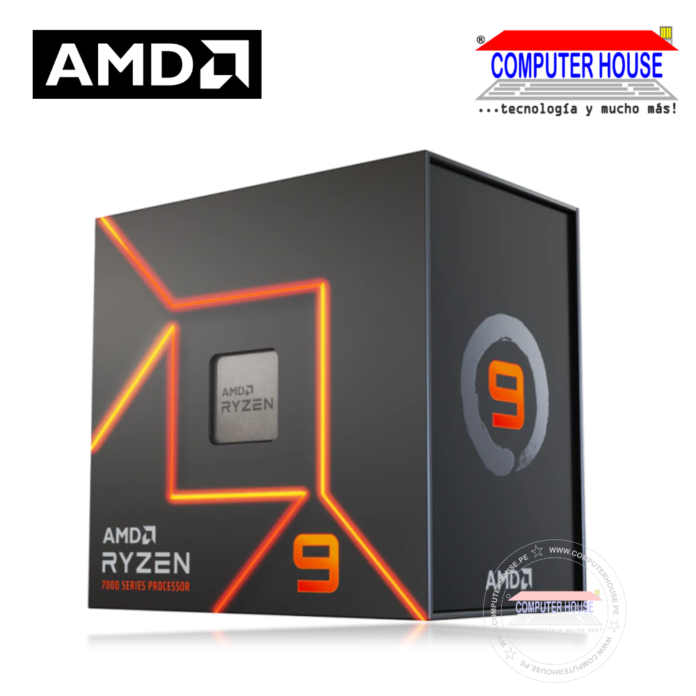 Procesador AMD Ryzen™9 7950X, 4.5GHZ, 64MB, 16 NUCLEOS, AM5
