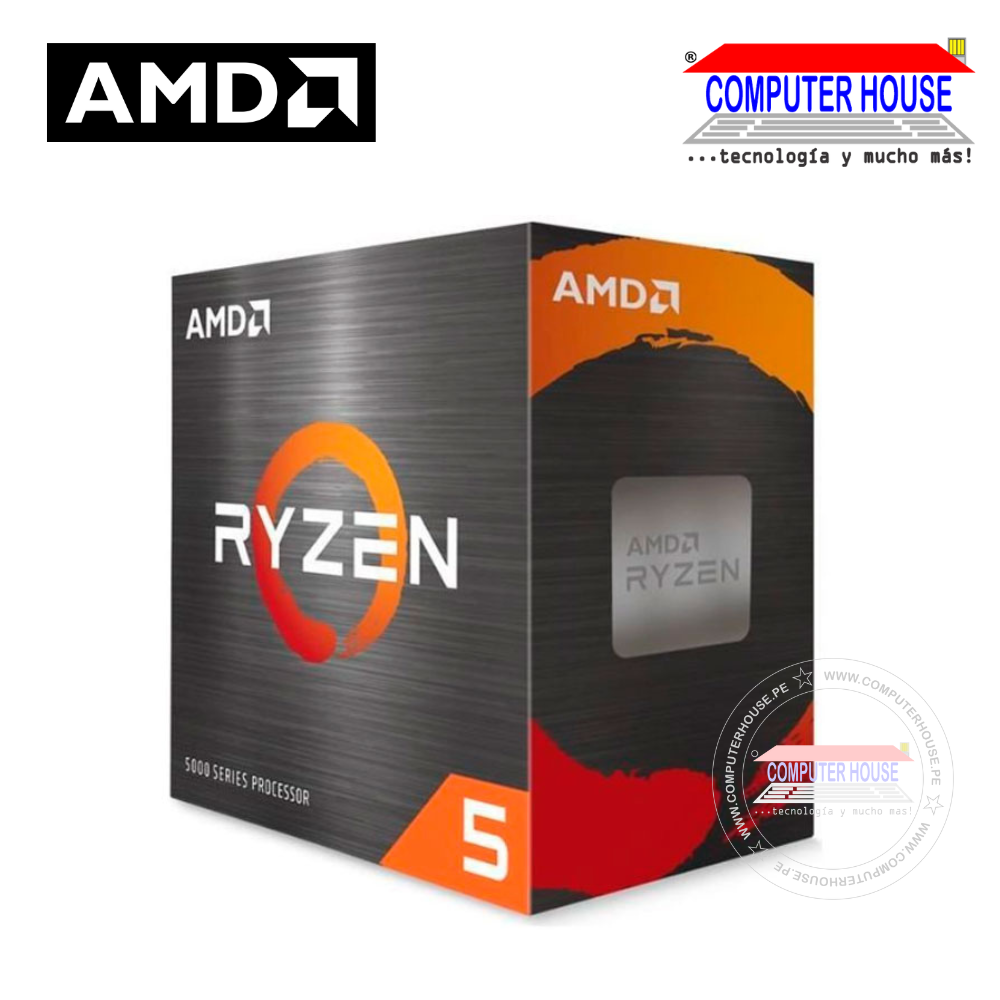 Procesador AMD Ryzen 5 5500, 3.60 / 4.20 GHz, 16MB L3 Cache, 6-Cores, AM4, 7nm, 65W.