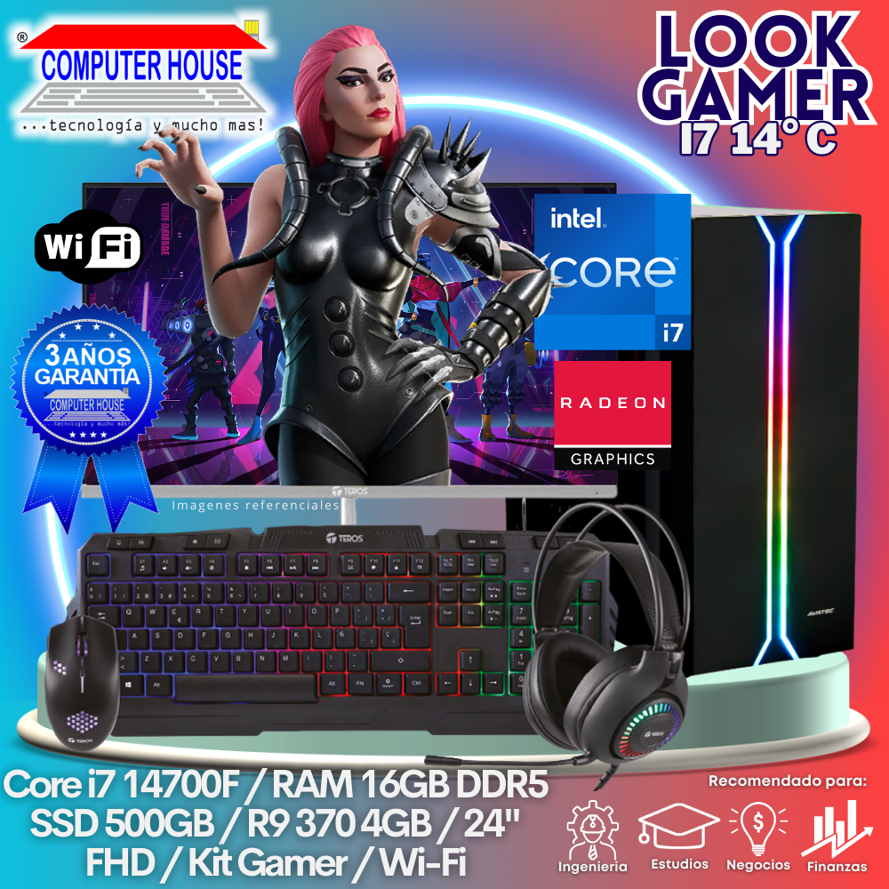 LOOK GAMER Core i7-14700F 