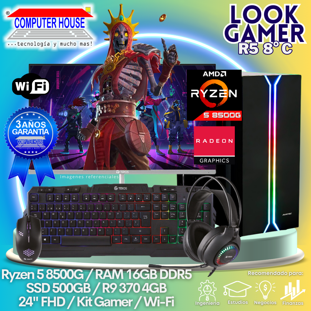 LOOK GAMER Ryzen 5-8500G 