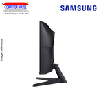 SAMSUNG 27" Odyssey G5 Gamer Monitor, Curved, 2560x1440 QHD, 165Hz, 1Ms, 1xDisplay1xHDMI/1xAudio Ports. 