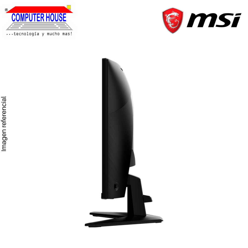MSI 27" MAG 27C6F Gamer Monitor, Curved, 1920x1080 FHD, 180Hz, 0.5Ms, 1xDisplay/2xHDMI Ports. 