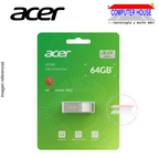 Memoria USB 64GB ACER UF200, metal, 2.0.