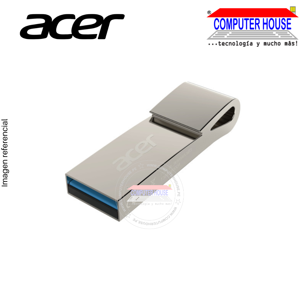 Memoria USB 64GB ACER UF200, metal, 2.0.