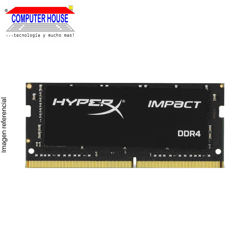 DDR4 SODIMM RAM KINGSTON 16GB, 3200Mhz, Hyper Impact. 