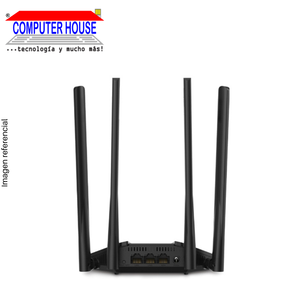 TP-LINK Archer AX23 Router, AX1800, Wi-Fi 6, Dual Band 2.4GHz (up to 574Mbps) and 5GHz (up to 1201Mbps). 