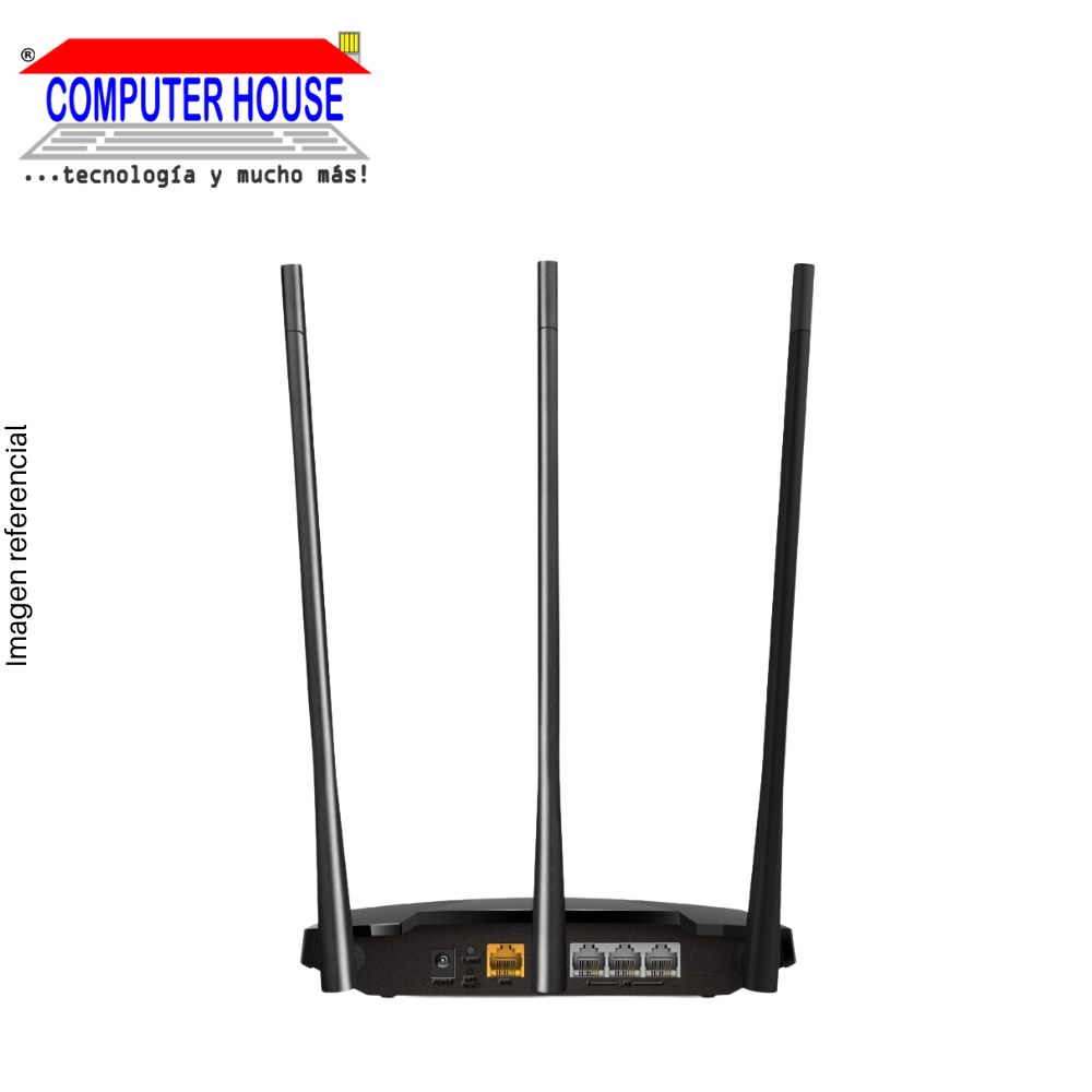 TP-LINK Archer AX23 Router, AX1800, Wi-Fi 6, Dual Band 2.4GHz (up to 574Mbps) and 5GHz (up to 1201Mbps). 